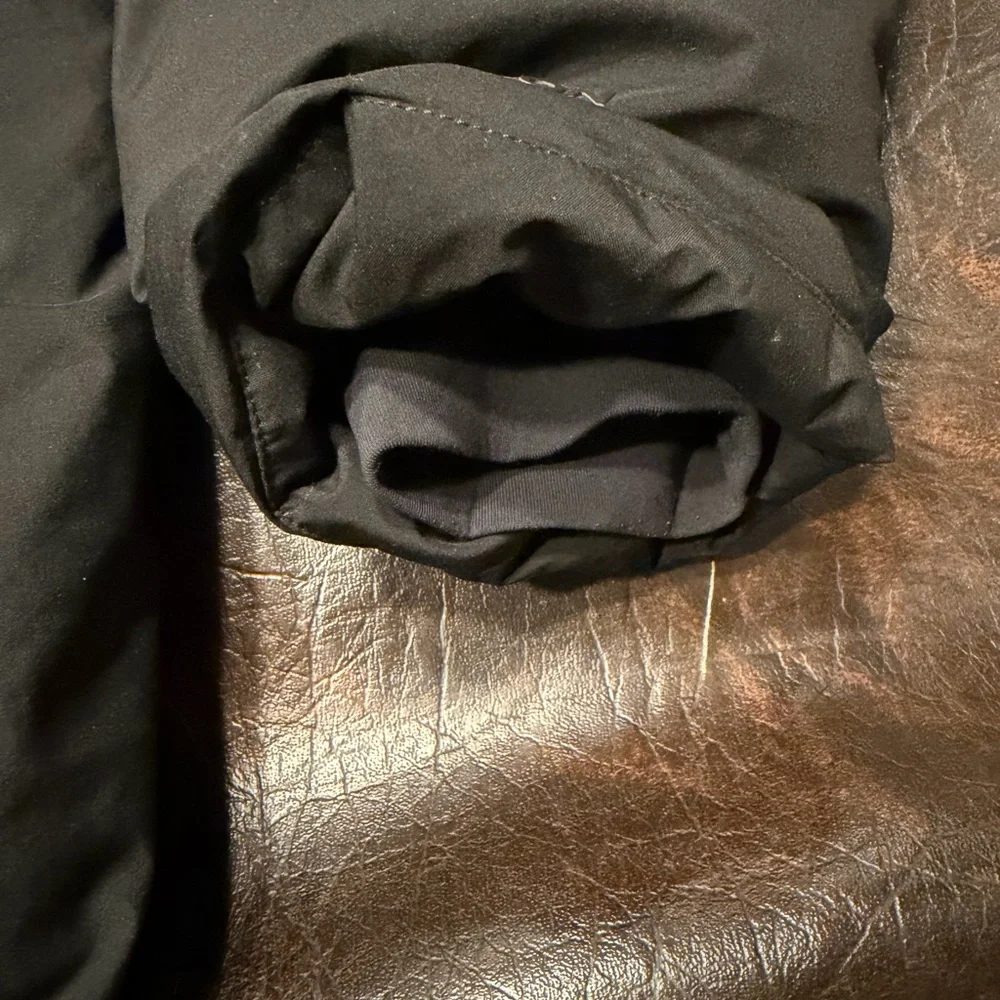 Lululemon StretchSeal Down-Filled Parka DKFR Dark Black Men's Coat - Picture 6 of 7